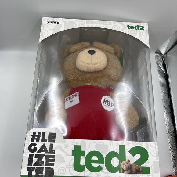 NEW in box POP MART TED2 PLUSH ACTION LARGE 11.81 INCH COLLECTIBLE FIGURE - Picture 7 of 9
